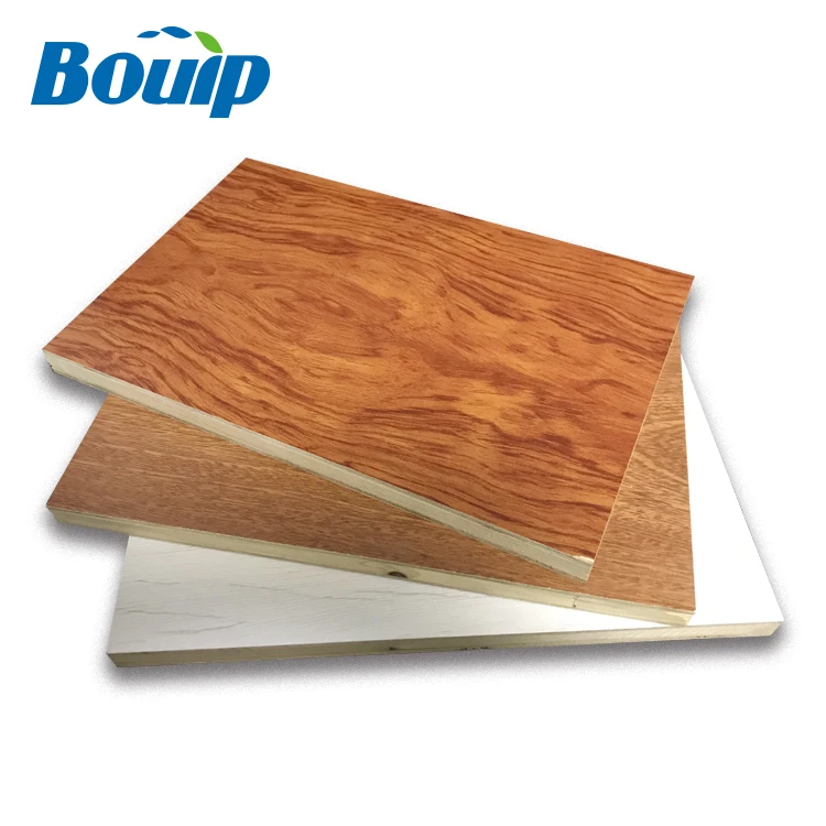 
High Quality Melamine Faced Block Board Manufacturing Process 