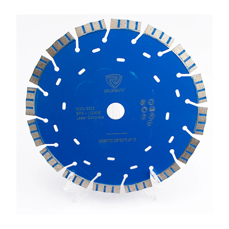 Top quality diamond cutting saw blade custom diameter industrial diamond saw blades for concrete cutting