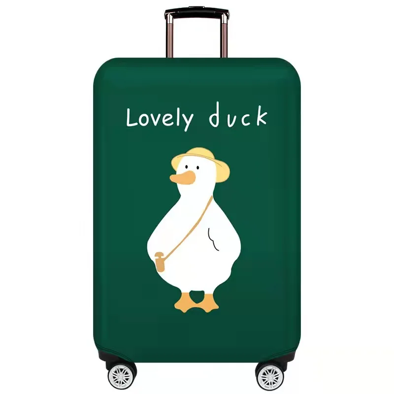 China supplier pure spandex carry on luggage cover travel suitcase cover