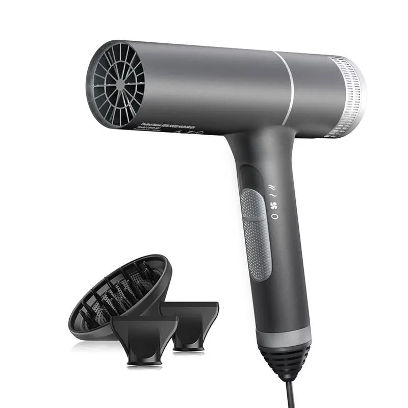 Portable Hairdryer Hammer Mini air Blower Diffuser Electric Hair Dryer High-Power Negative Ionic Hair Dryer