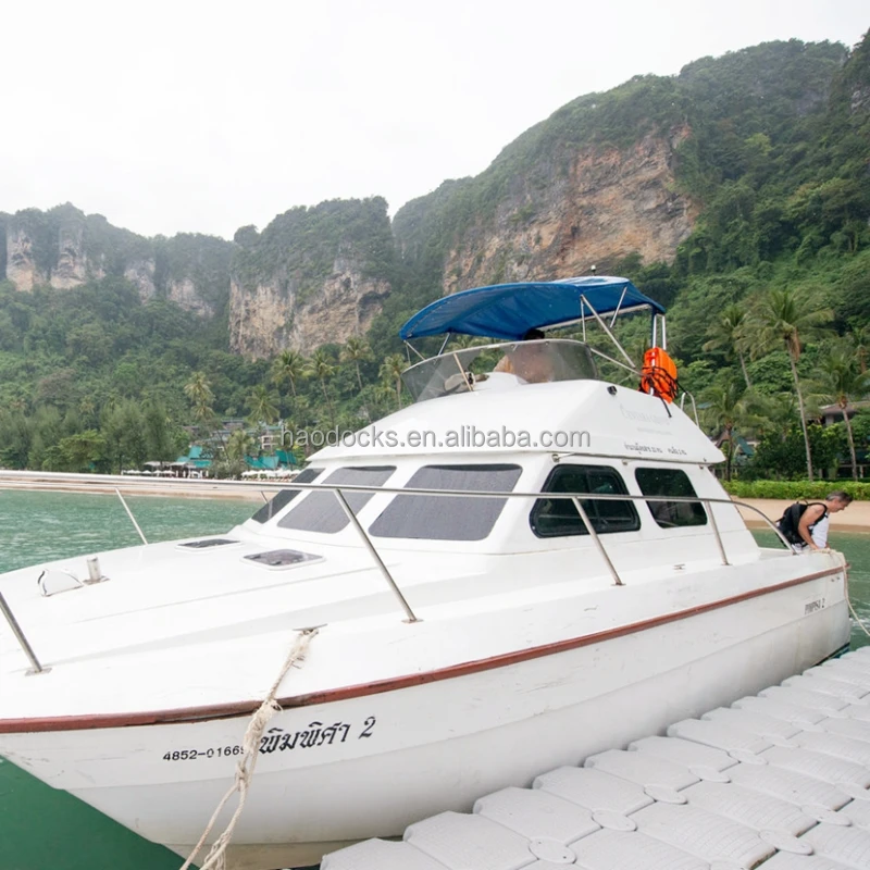 Economical Chart Boat Docking Platform Sea Walkway Marine Floating Bridge Modular Type