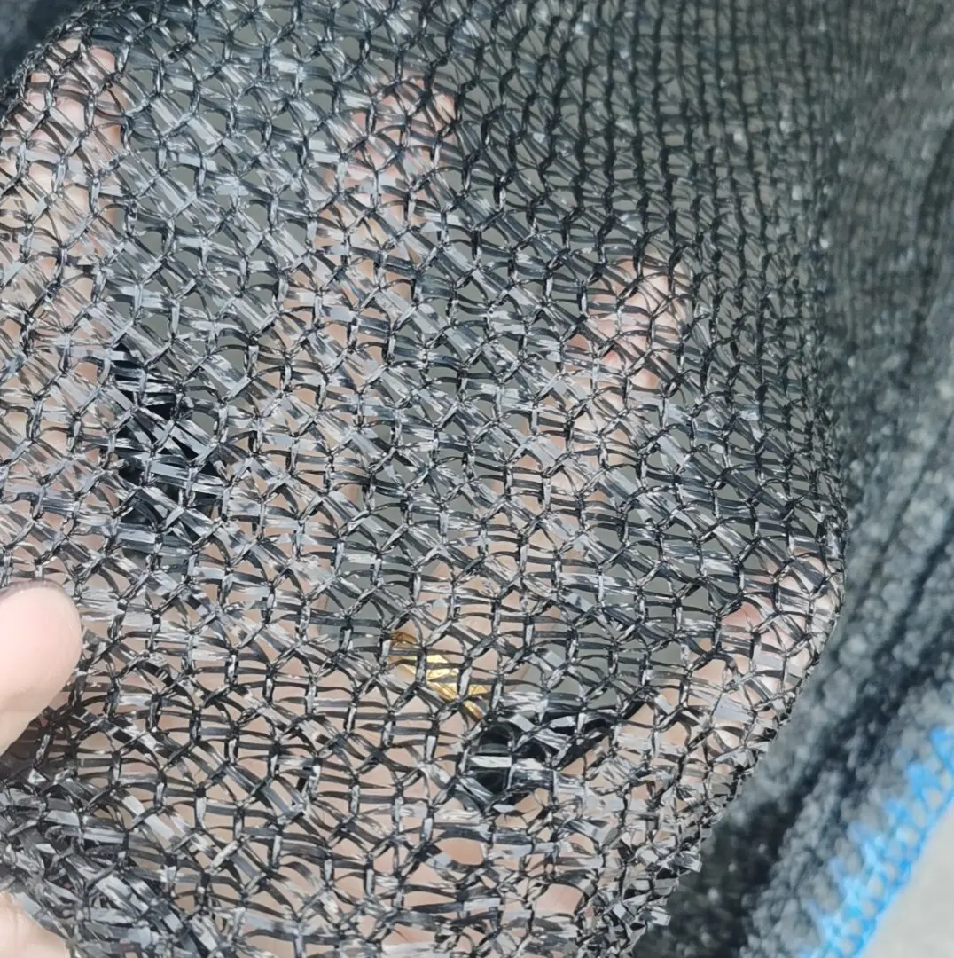 Greenhouse agriculture black color sunshade net shading clolth shade net