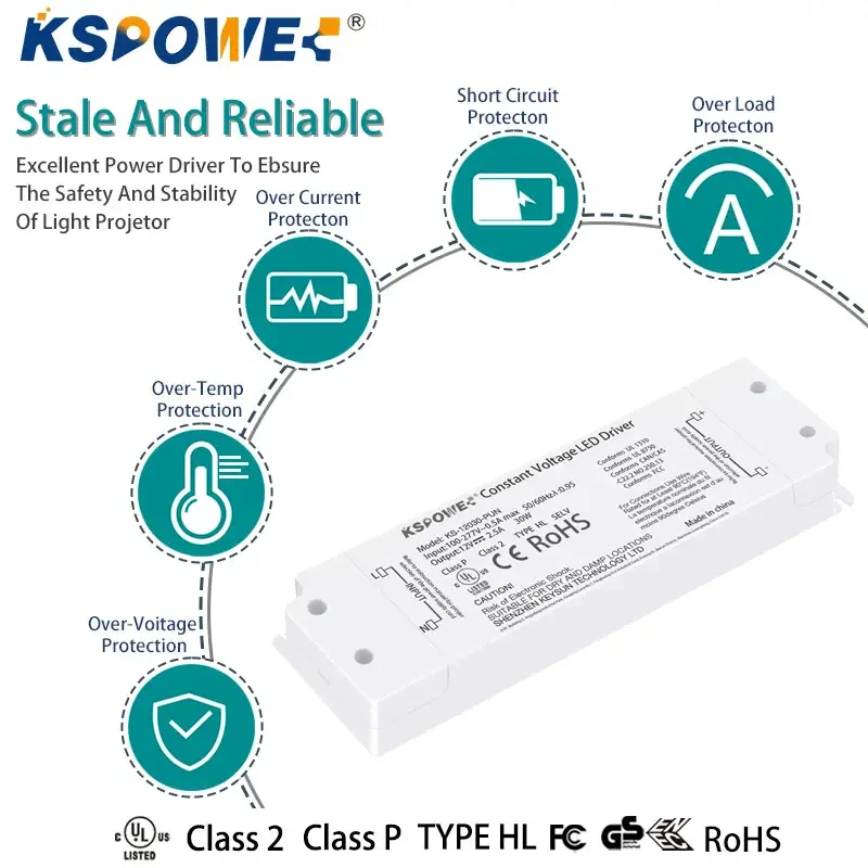 Professional Manufacture Cheap Original Constant Voltage 24v 40w Power Supply Street Light Led Driver