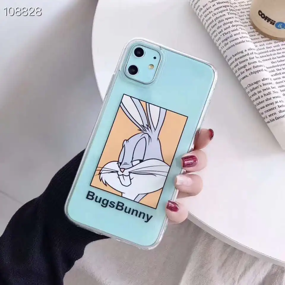 
Funny Cartoon for Bugs Bunny Mobile Phone Fitted Case Protective Cover for iPhone 11 pro max 