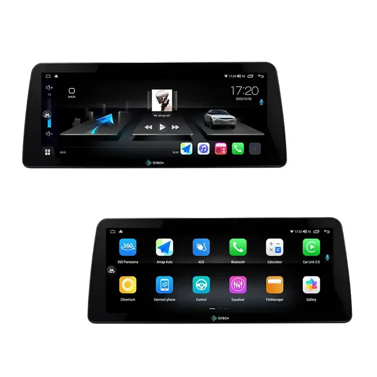 Автомобильный 12 3 дюймов Android дисплей сенсорный экран автомобильное радио стерео Autoradio для apple carplay DVD плеер