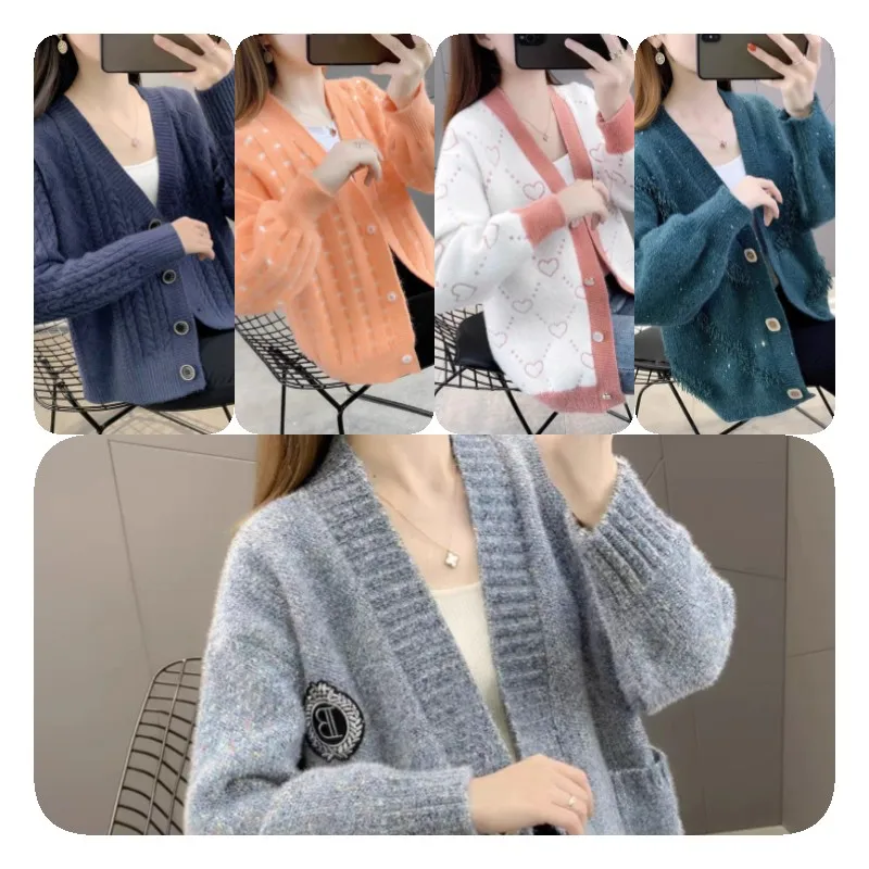 2024 Coat Swift Sweater Purple Blue Folclore Stars Cable Knit Folklore Swift Cardigan For Women Manufacturer Custom Cardigan