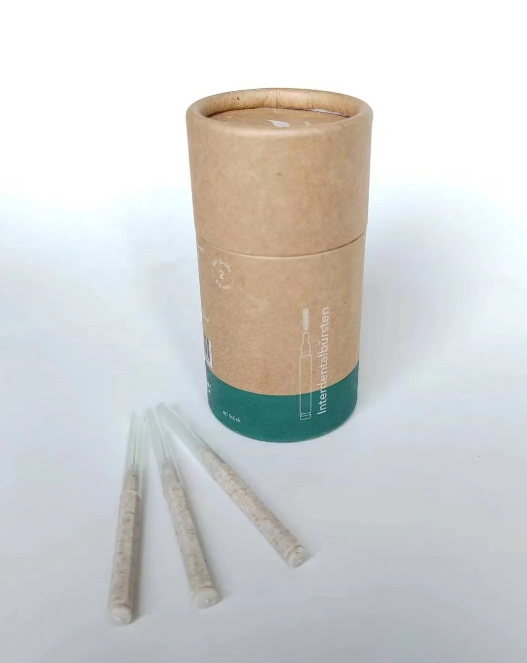 New Products Biodegradable  PLA Interdental Brush Manufacture I Type Interdental Brush toothpick Floss brushes
