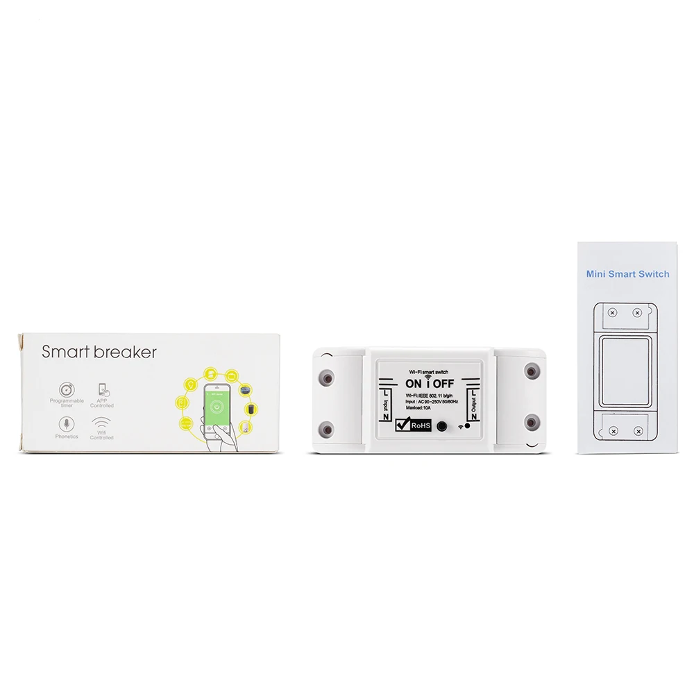 Supplier Universal Use Smart Switch for All Smart Home Appliances China Tuya Smart Life APP APP Remote Control AC 90-250V White