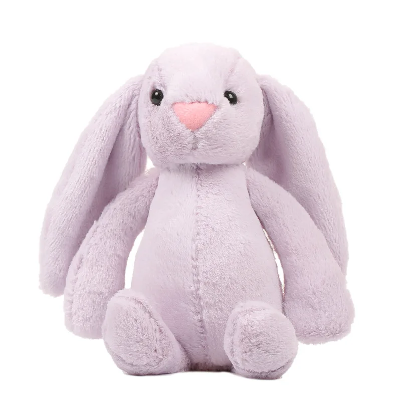 
38cm Good Quality Bunny Rabbit Stuffed Animal Pillow Lifelike Rabbit Doll Hand Puppet for Gift 