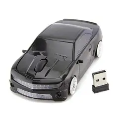 Wireless Computer Mouse Cool Sport Car Mice With USB Receiver 1600 DPI Optical  With Mouse