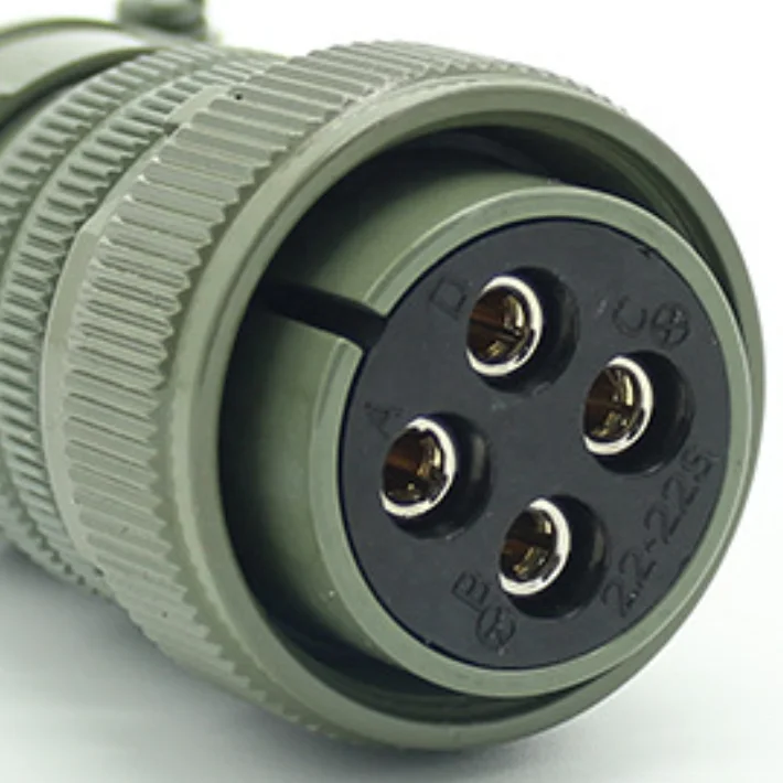 [GIET]MS3108A22-22S L elbow plug socket female connector power cable connector servo motor connector for fan/mitsubishi/delta