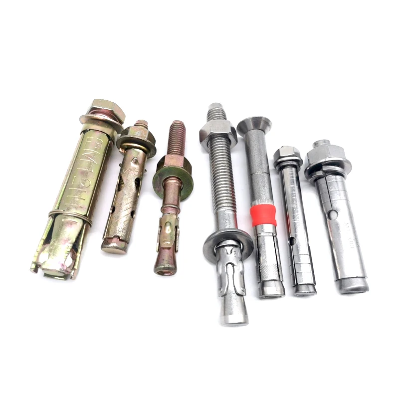 Standard Sleeve Type Expansion Carbon Steel Building Construction metric Stainless Steel m12 Anchor Bolt