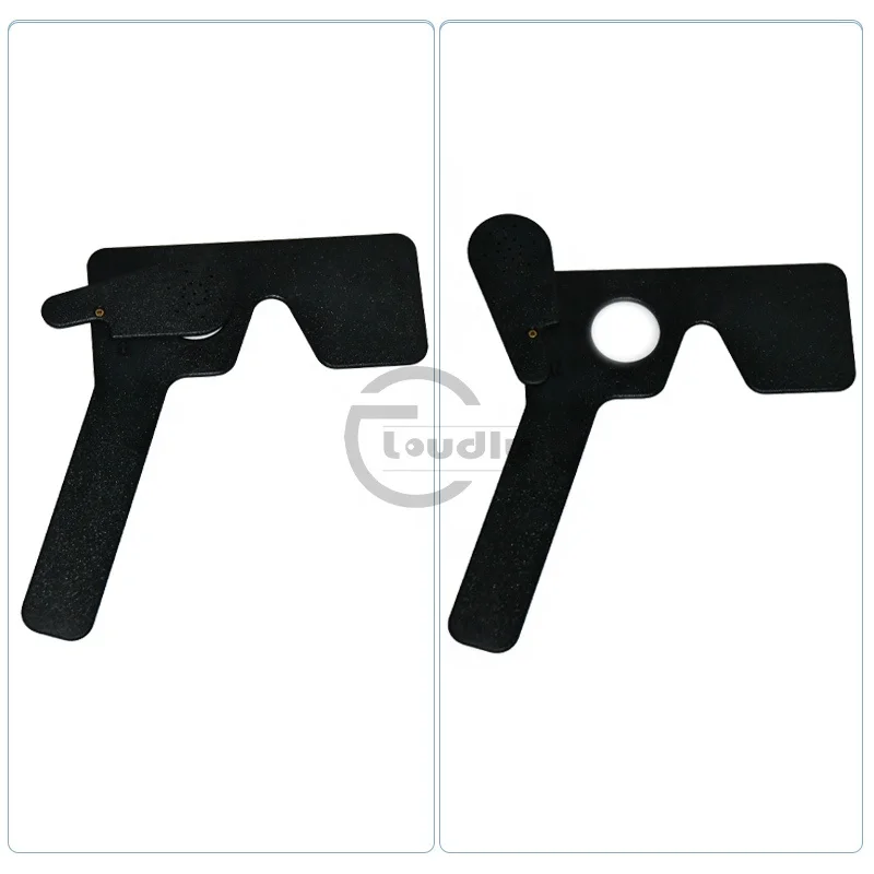 Новинка 100%, громкий бренд, оптометрия, 17 отверстий, окклюдер для глаз, офтальмологический ручной окклюдер HO-1