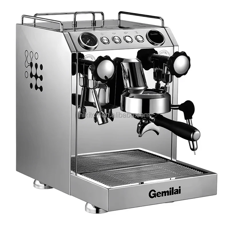 Commercial espresso coffee machine cappuccino coffee maker single Group imported water pump temperature control