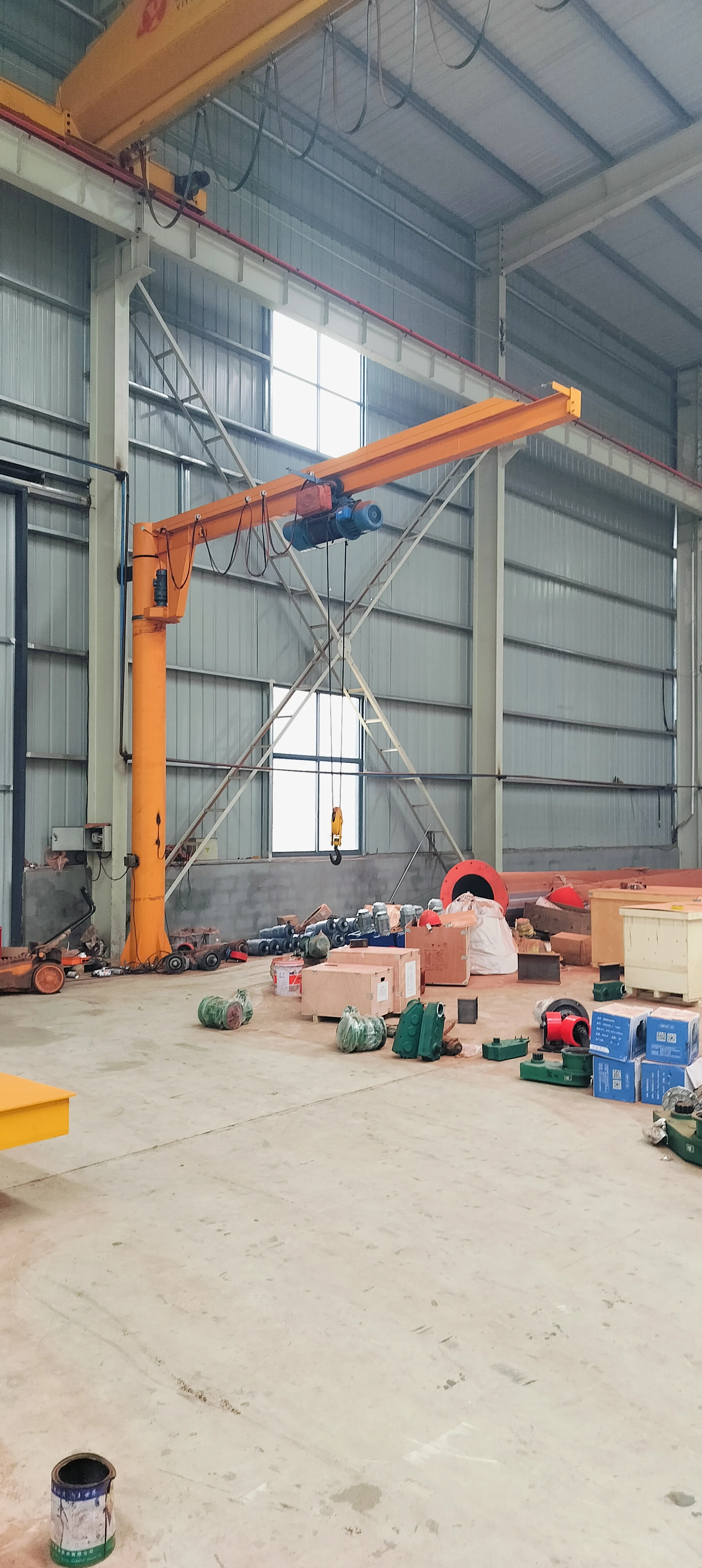 China High Quality 180 360 Degree Portable Floor Mounted Articulated Wall Mounted Jib Crane