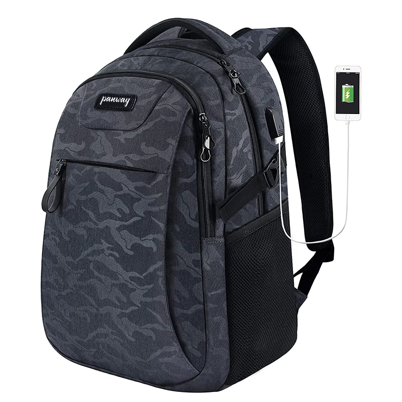 Laptop backpack Multifunctional Waterproof 15.6 Inch Business laptop Backpack with USB Charging Port