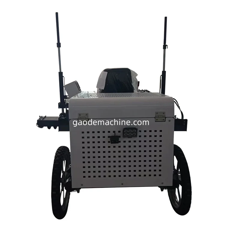 GD100-4S High Efficiency Automatic Construction Machinery Concrete Laser Levelling Vibrating Screed Machine