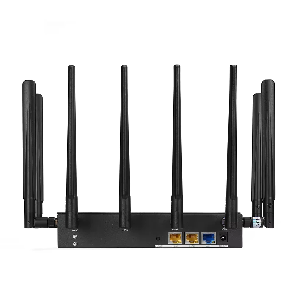 Best quality M10K43 MT7981 AX3000 Wifi6 mesh wireguard VPN dual sim card wifi router 5g Support External Antenna