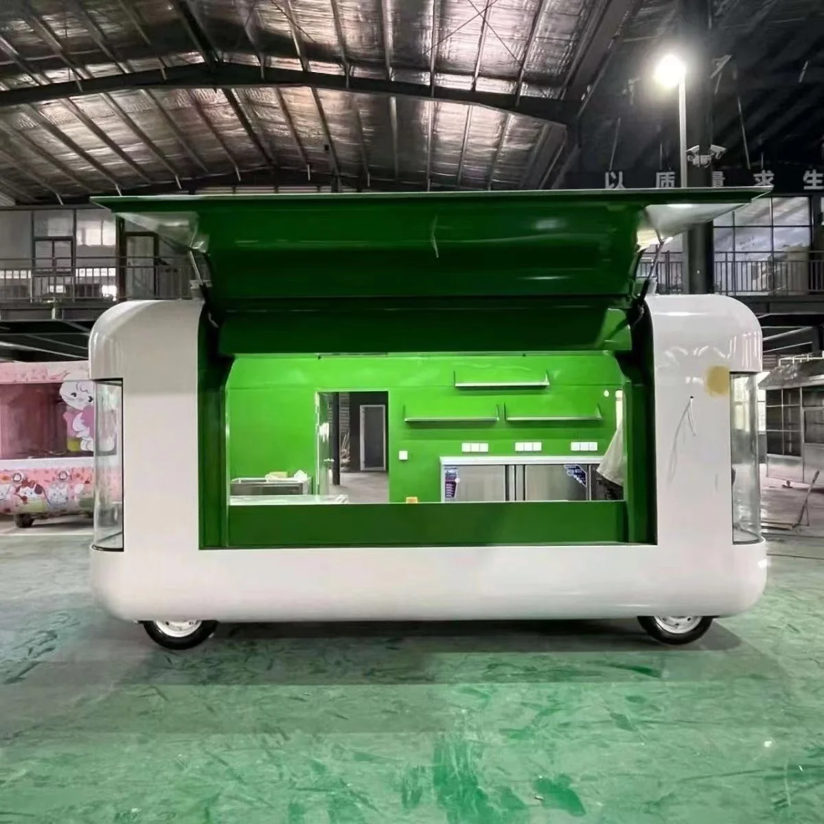 Custom Size Street Mobile Kitchen Pizza Concession Bar Food Trailer Tacos Truck Restaurant food truck with full kitchen
