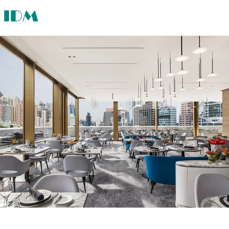 IDM-R182 мебель для отелей обеденный стол стул набор отель Ресторан мебель