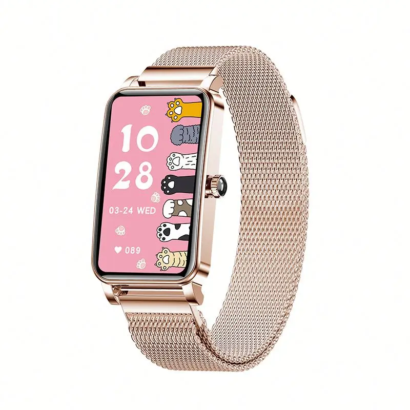 Menstrual Period Pedometer Calories Fitness Activity Waterproof Smartwatch Ladies Smart Watch ZX19