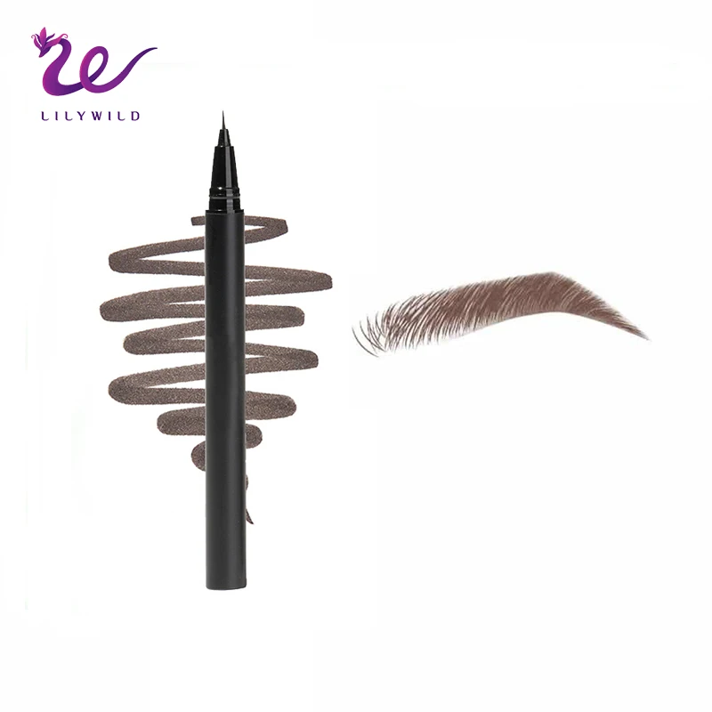 eyebrow liner low moq liquid eyebrow pen tattoo tips fine sketch microblading liquid brow liner pencil