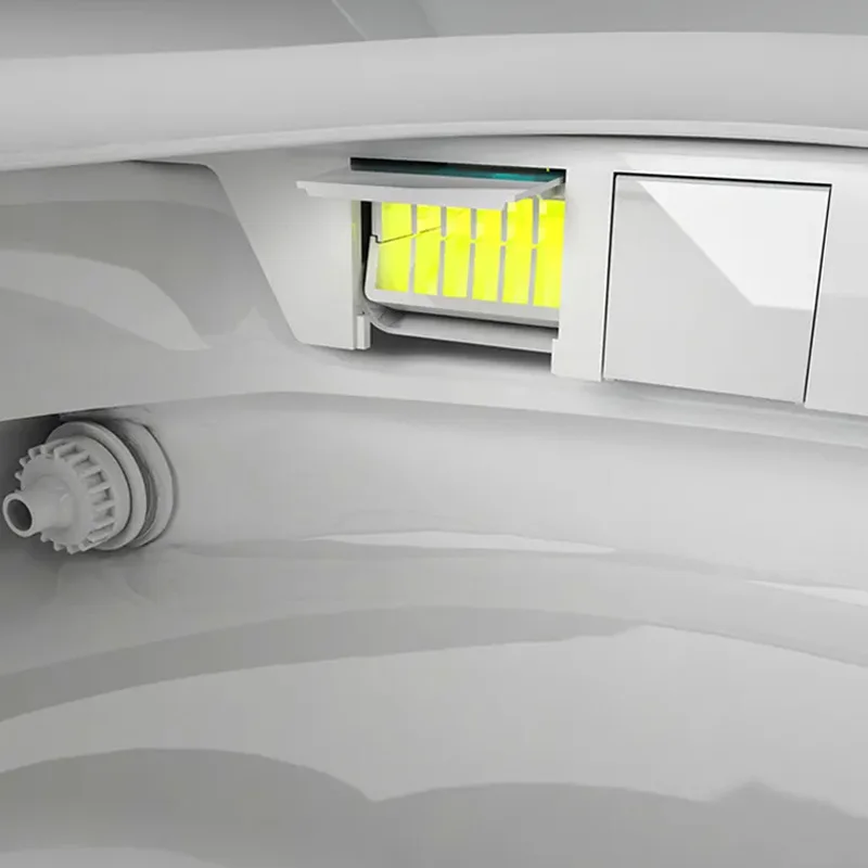 Modern sanitary ware P-trap wc Floor Mounted Elongated Foot Sensor bathroom intelligent smart toilet