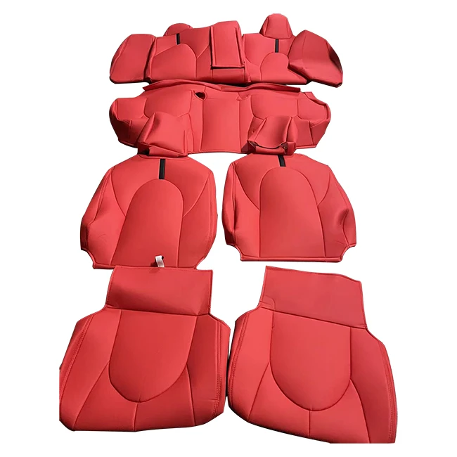WING High Quality Durable PVC/PU Leather Custom Fit Simple Car Seat Covers For Toyota Camry 2018 2019 2022 2024