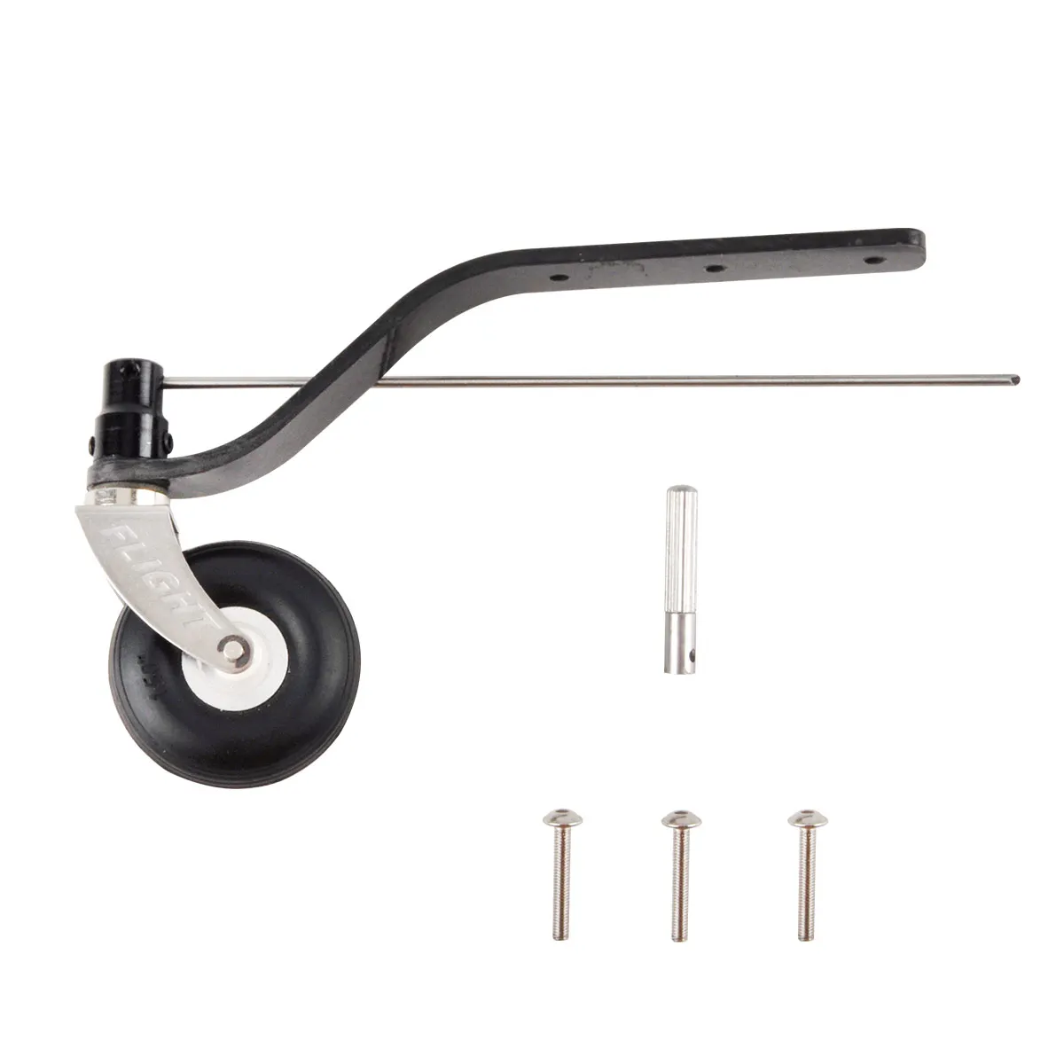 ZYHOBBY Carbon Fiber Tail Landing Gear with Wheel 30CC 50CC 100CC 150CC for RC Fix Wing Model Airplane