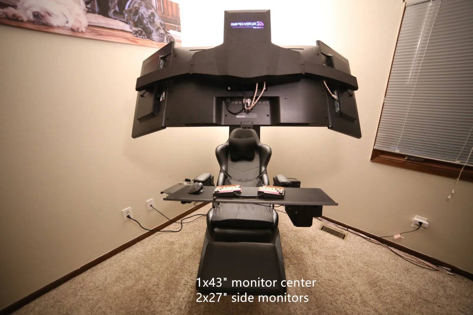 home office ergonomics easecomfy  model 320 Comfortable Racing  PC chair cockpit Gaming Chair laptop Cockpit