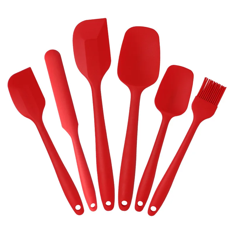 6 piece cake cream spatula spatula stirring knife oil brush baking