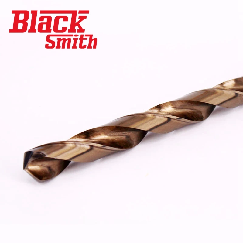 Blacksmith reduced shank hss cobalt tapered twist drill bit for stainless steel/metal