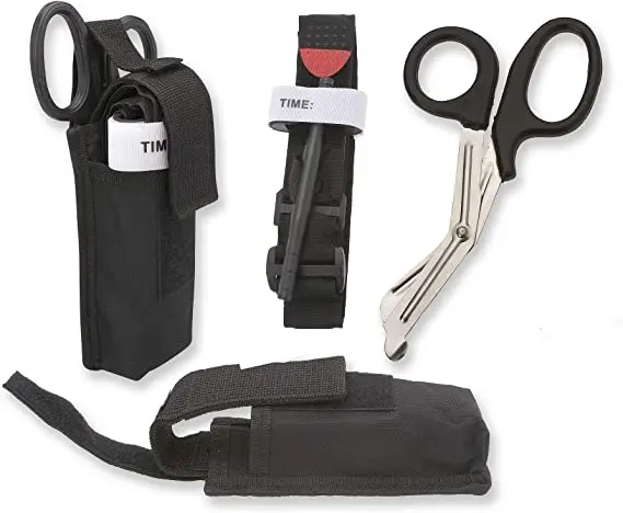 CE ISO Утвержденный боевой военный жгут с травматовыми ножнами