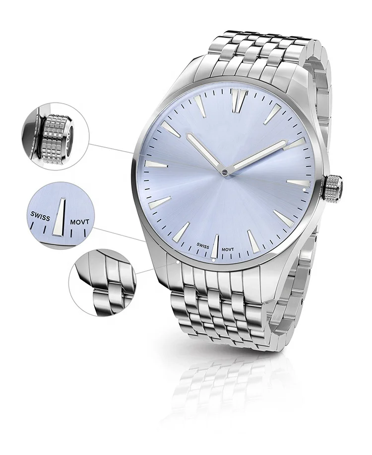 Creative Luxury Fashion Woman Quartz Watch Sun-ray Dial  Stainless steel Solid Bracelet Man Quartz Watch