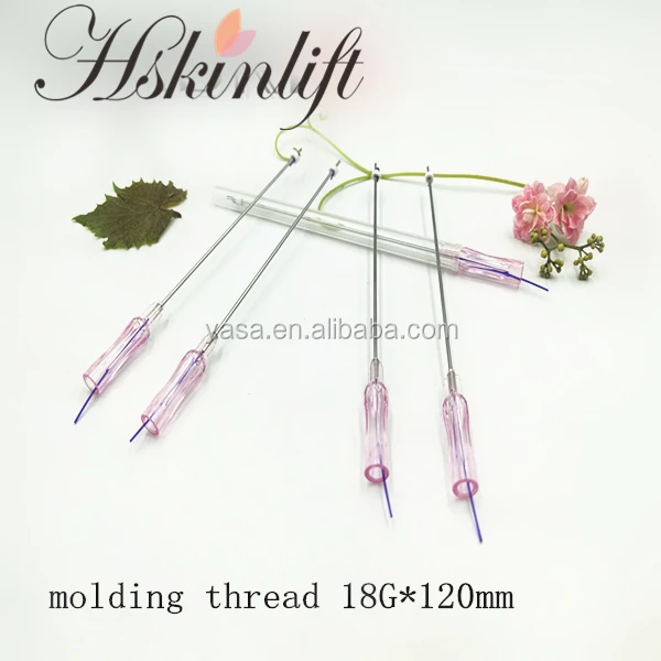 cog v lifting thread pdo threaed L  blunt 19g 18g 100m korea face  lifting with needle suture korea