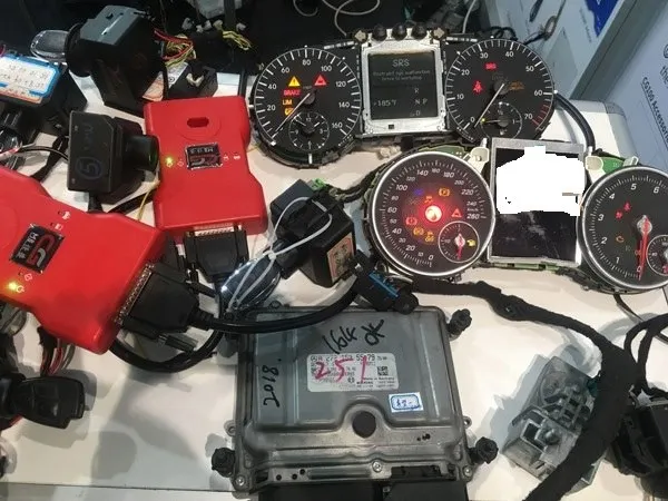  Диагностический блок управления двигателем MB 272/273 ECU анализатор навыков слесаря диагностика курса автомобильный компьютер для