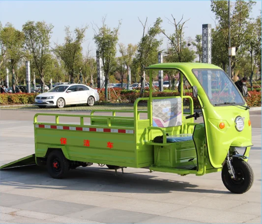 RNKJ Stainless Steel Municipal Sanitation Garbage Barrel Sanitize Cleaner Truck