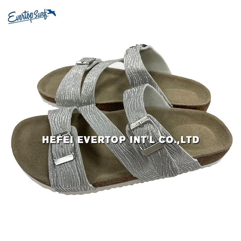 Chinese manufacturer indoor soft slippers non-slippery clogs cork sole slipper