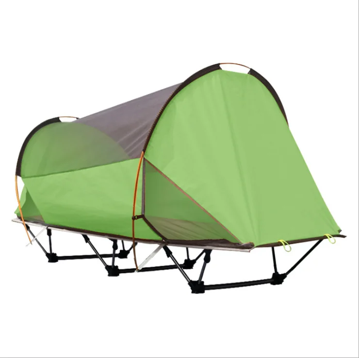 Hunting self-driving tour suspension off-the-ground tent Single spacious folding bed marching camping fishing