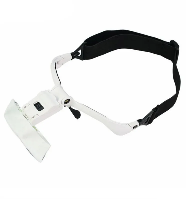 LED Lighted Headband Magnifying Glass For eyebrow/lips permanent makeup