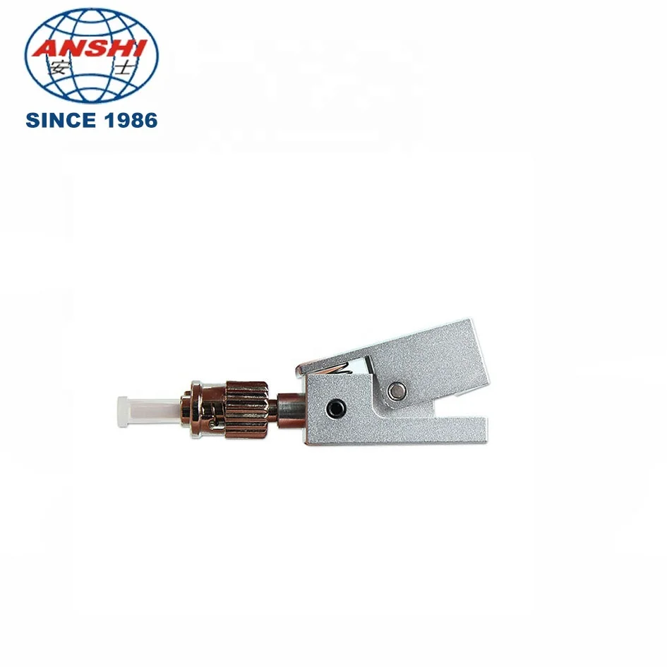 High-Quality Low Price ST Square Bare Adapter Flange Temporary Succeeded OTDR Test Optic Fiber Coupler Connector