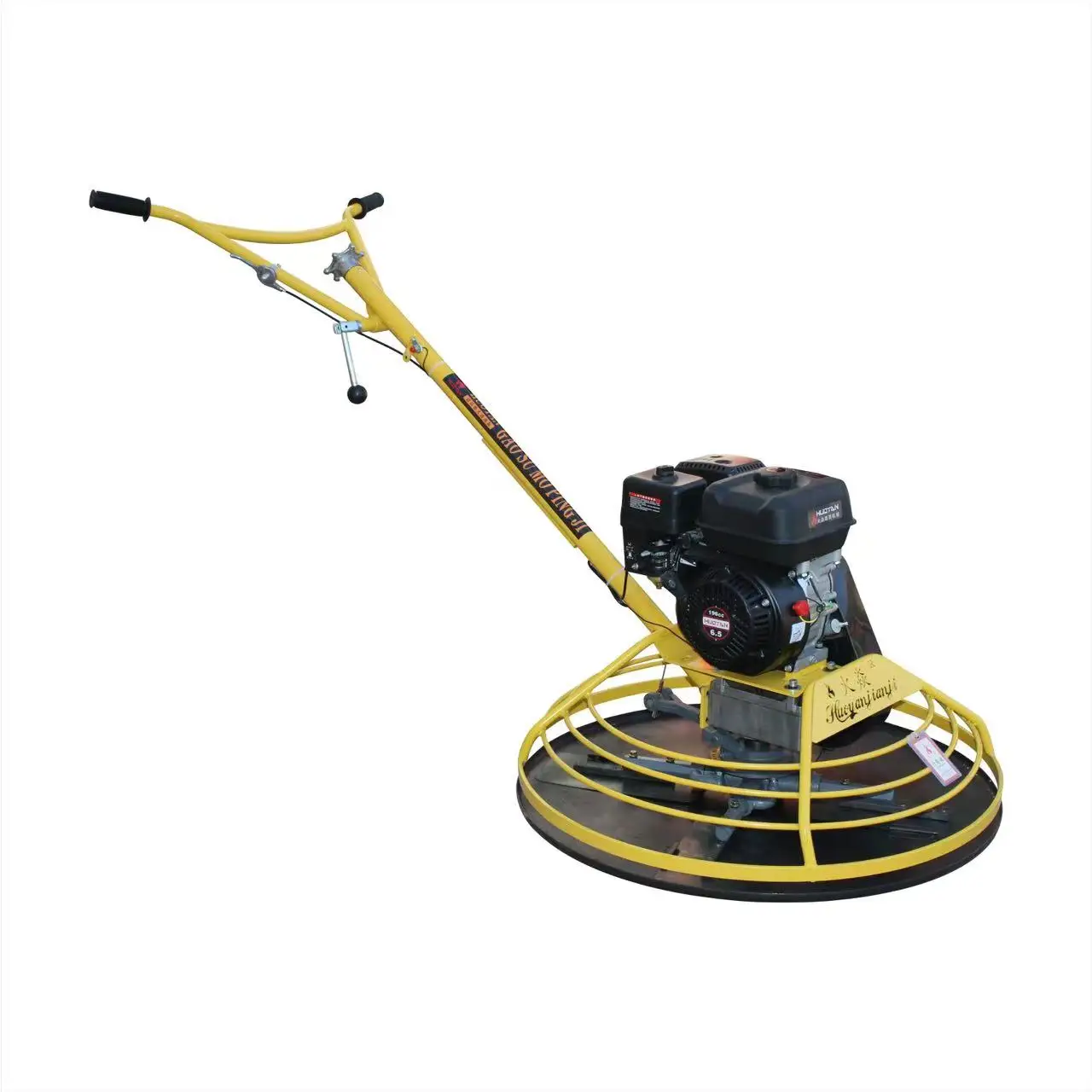Concrete floor leveling machine cement floor polishing machine hand walking power trowel machine
