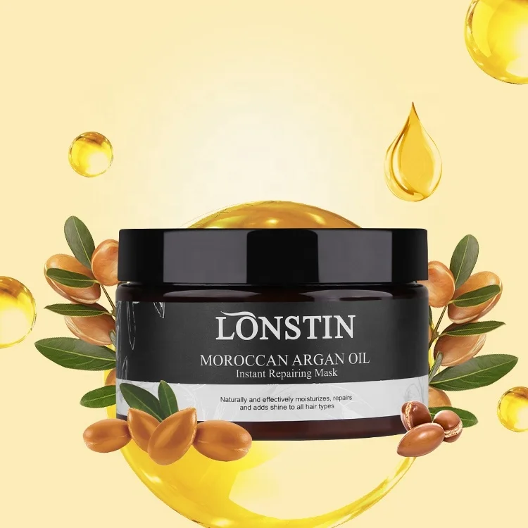Горячая продажа кератиновая коллагеновая Золотая маска для волос 300 мл аргановое масло маска для волос для ремонта волос