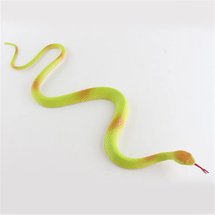 Factory Price Waterproof Emulational Multicolor Mini PVC Plastic Toy Snake For Kids Funny Snake Prank Toys