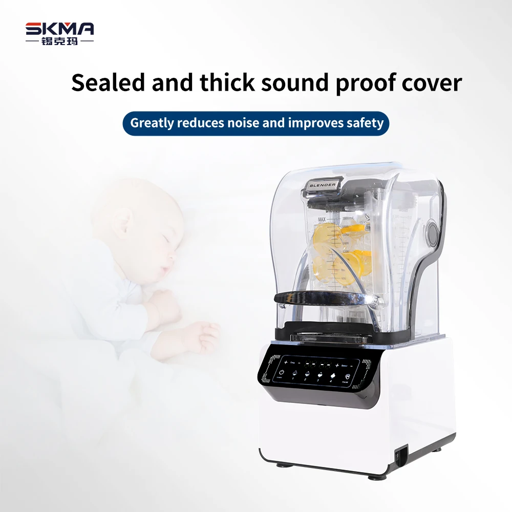 2023 New Commercial Heavy Duty Smoothie Machine Shakes Ice Juicers Industrial Blender Machine