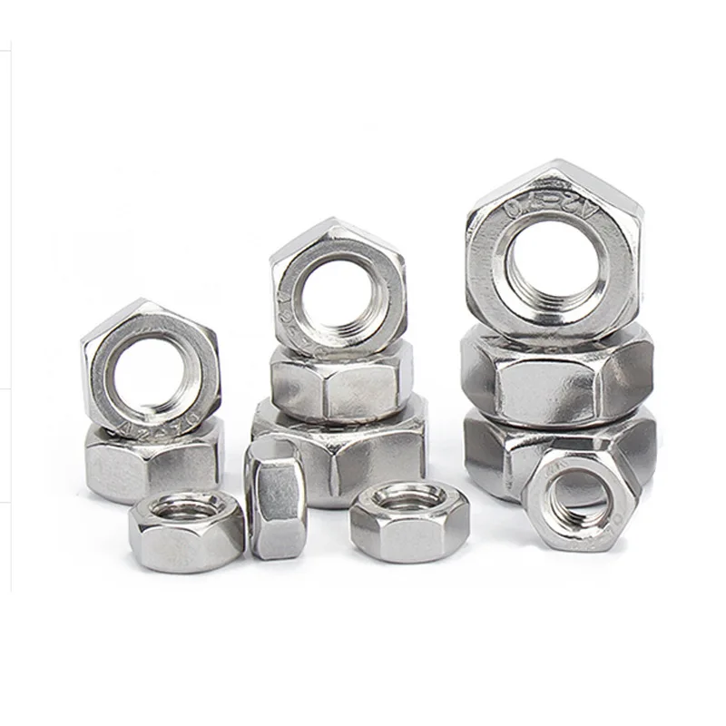 wholesale M3 M4 M5 M6 M8 tornillos stainless steel nut