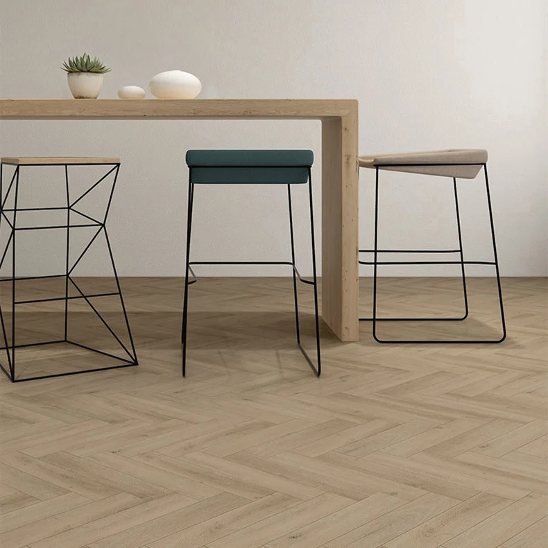 luxury spc waterproof vinyl flooring herringbone oak