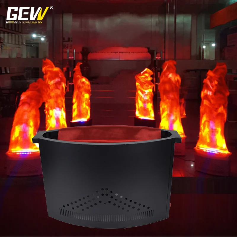 GEVV Club DJ Effect Lighting Show fire artificial flame light