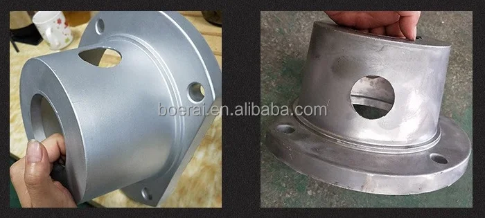 Motorcycle parts and heavy machinery parts sandblast cleaning, Vapour blasting machine