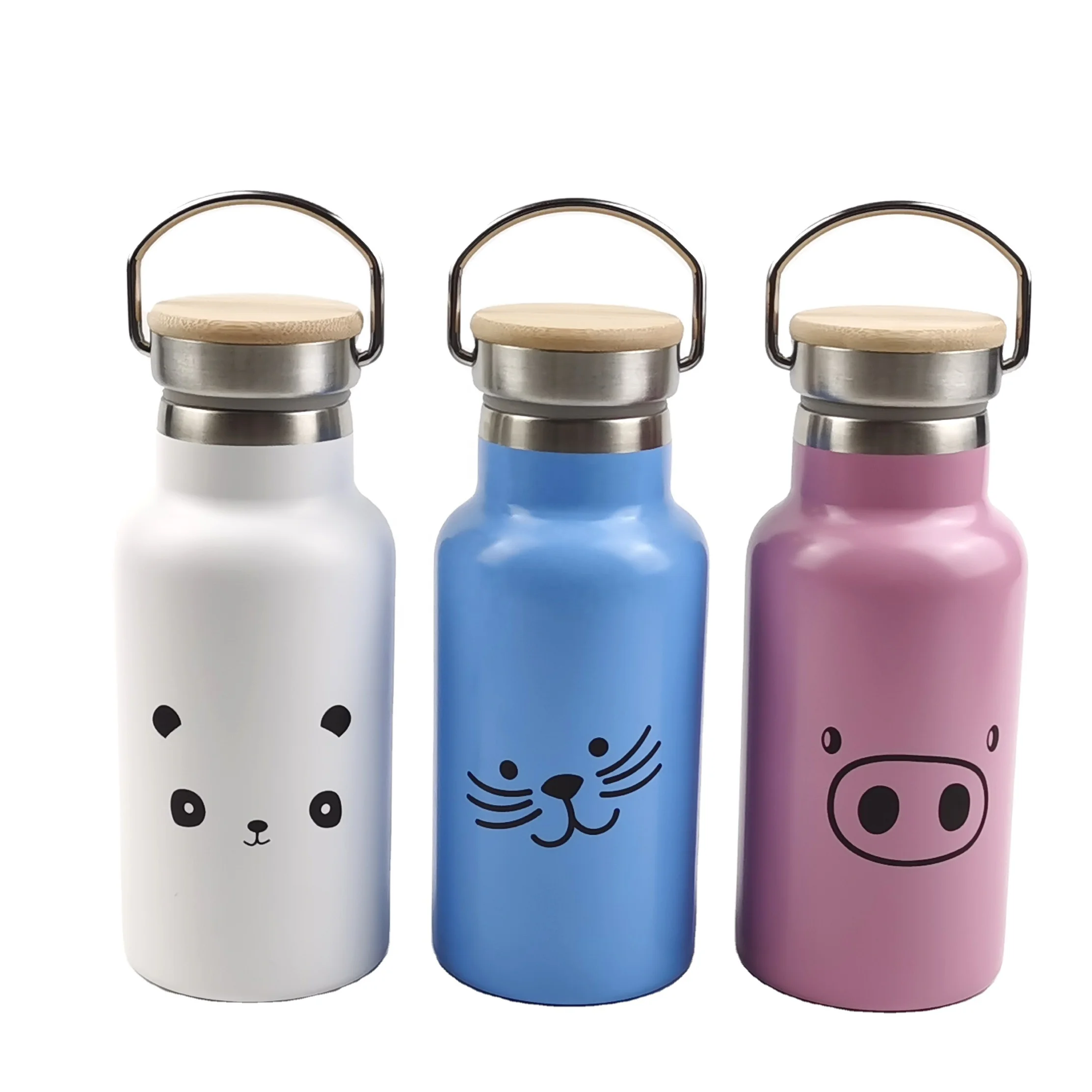 Sublimation Customized Stainless Steel E-co Friendly Travel Mugs Double Wall Tumbler With Lid